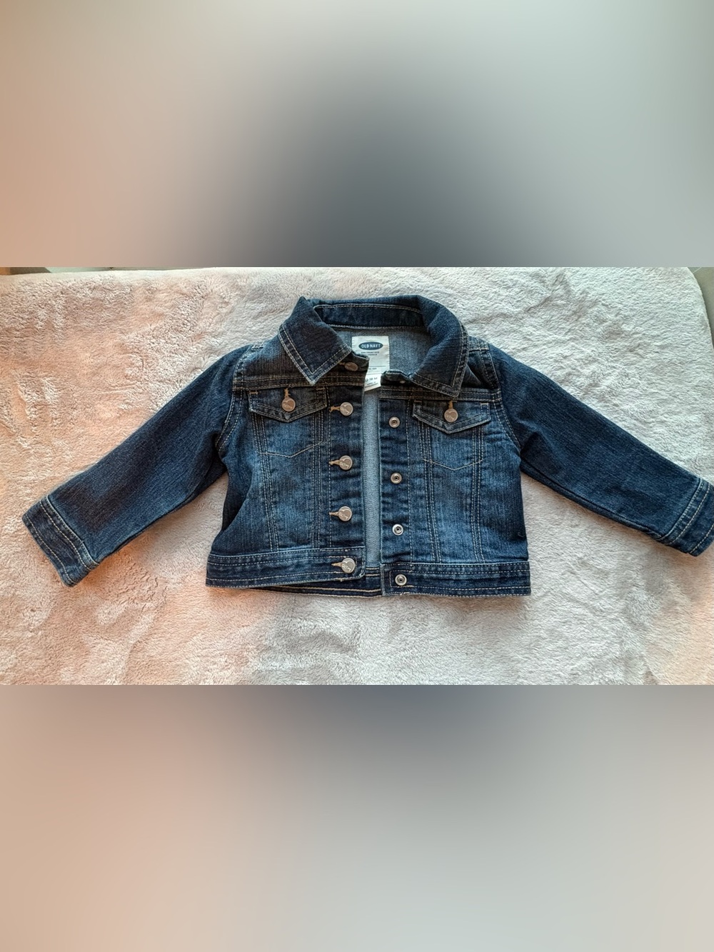 Old Navy Kids Denim Jacket in Dark Blue